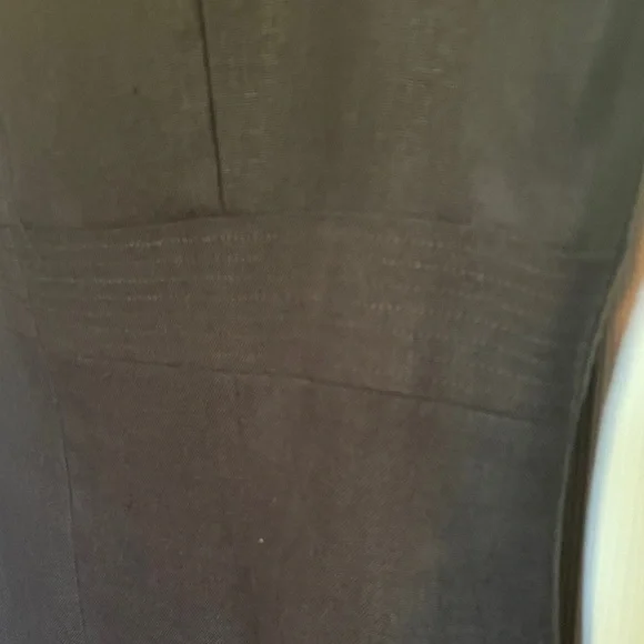 Chic Black Sleeveless A-line Dress - Picture 3 of 5